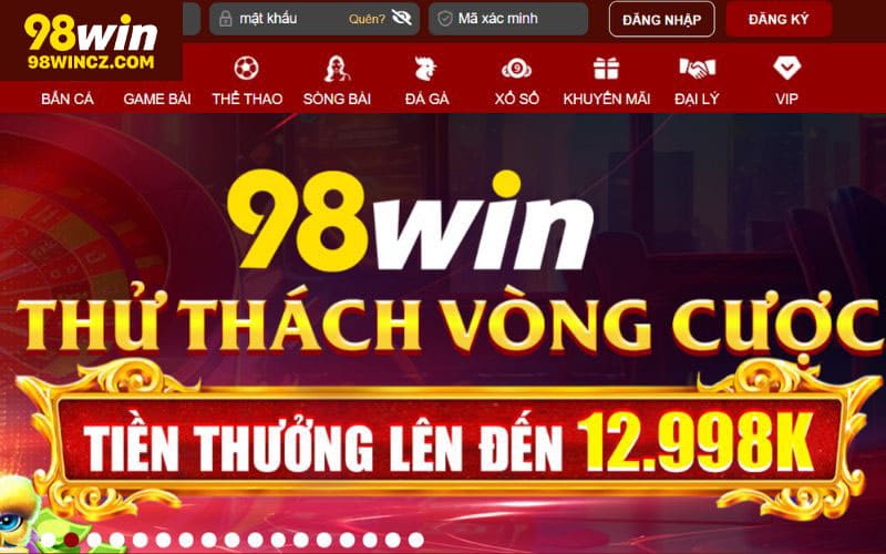 Mẹo cá cược 98Win là biết tận dụng khuyến mãi